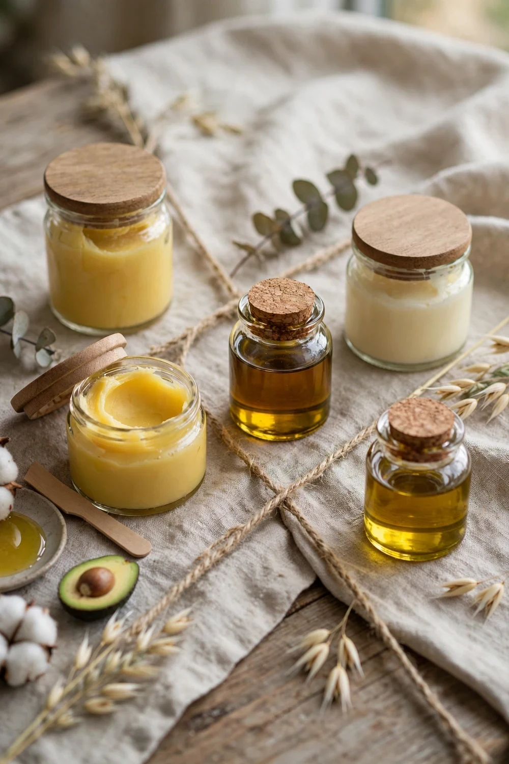Heavy hair oils and butters to avoid for oily fine hair types