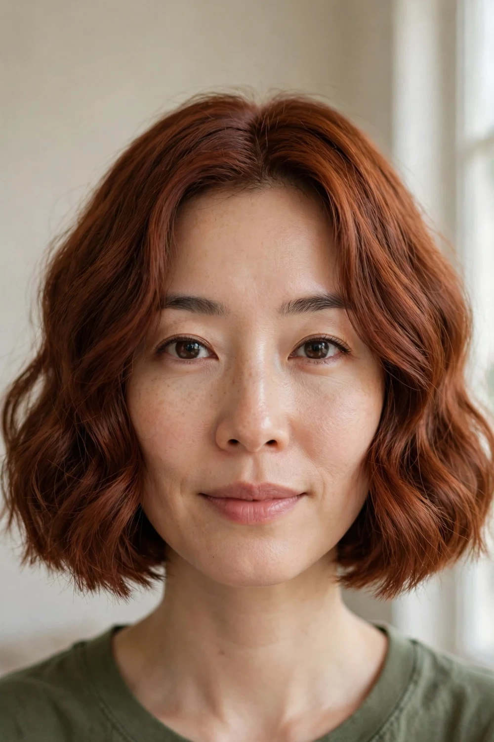Box bob with soft S-wave texture