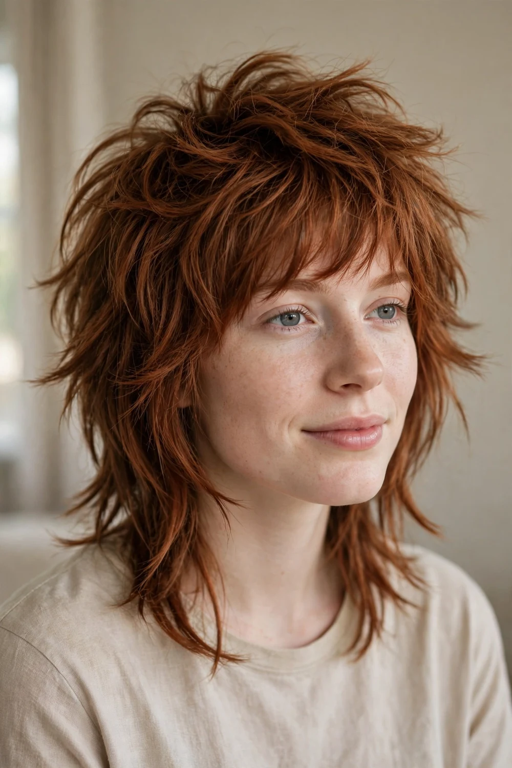 Wolf Cut for Fine Hair volume boosting haircut for fine hair
