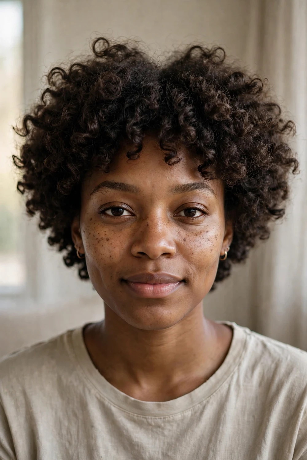 Curly Short Cut for Fine Hair volume boosting haircut for fine hair