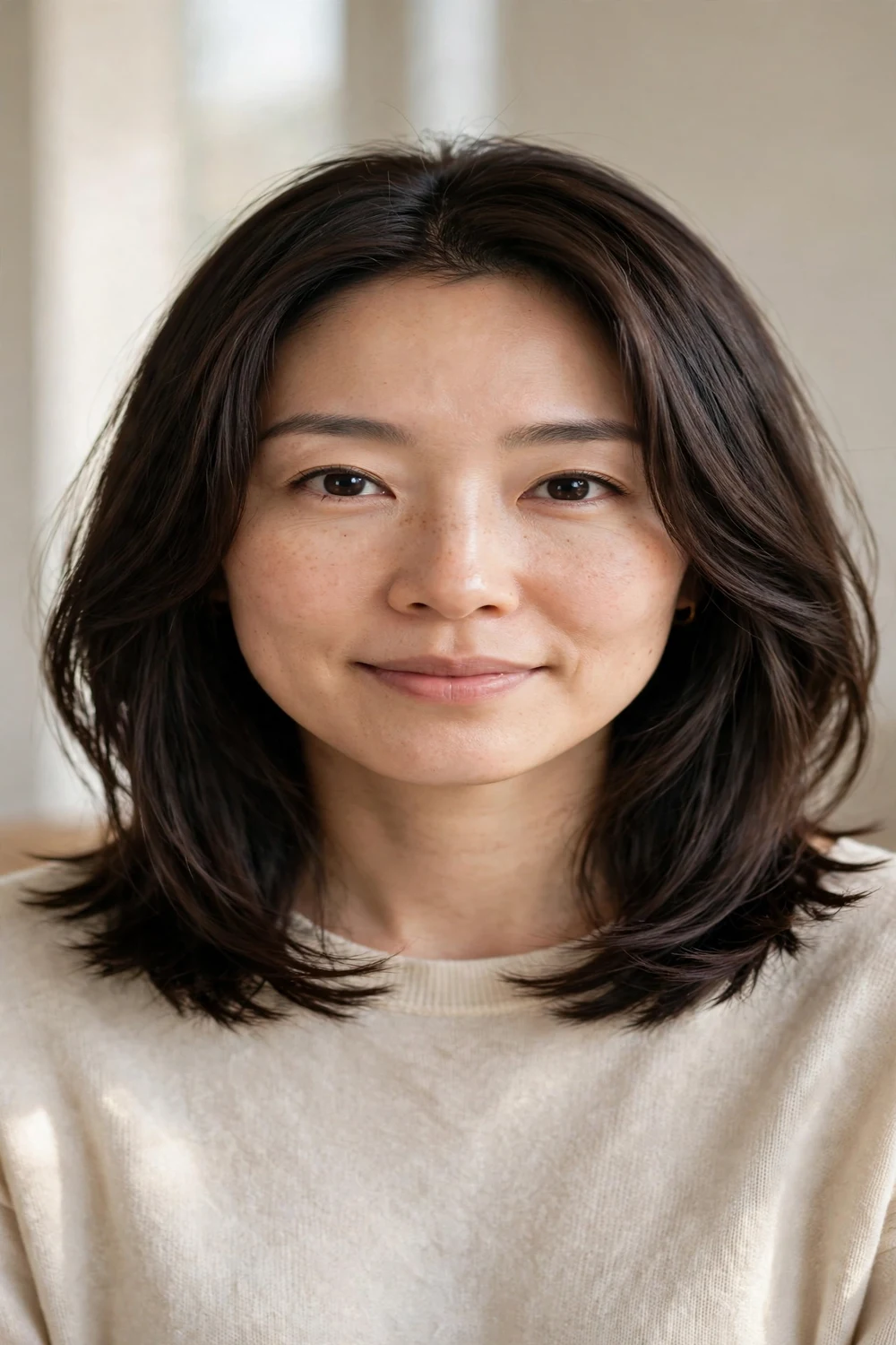 Ghost Layers Lob volume boosting haircut for fine hair