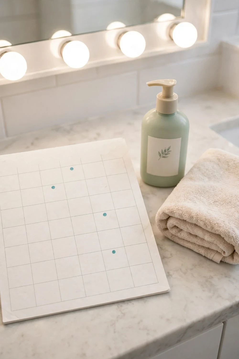 Weekly hair washing routine schedule for managing oily hair